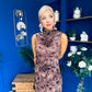 Patricia Cowl Neck Occasion Dress Burnout Coco