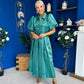 Felicity Detailed Occasion Midi Dress Forest