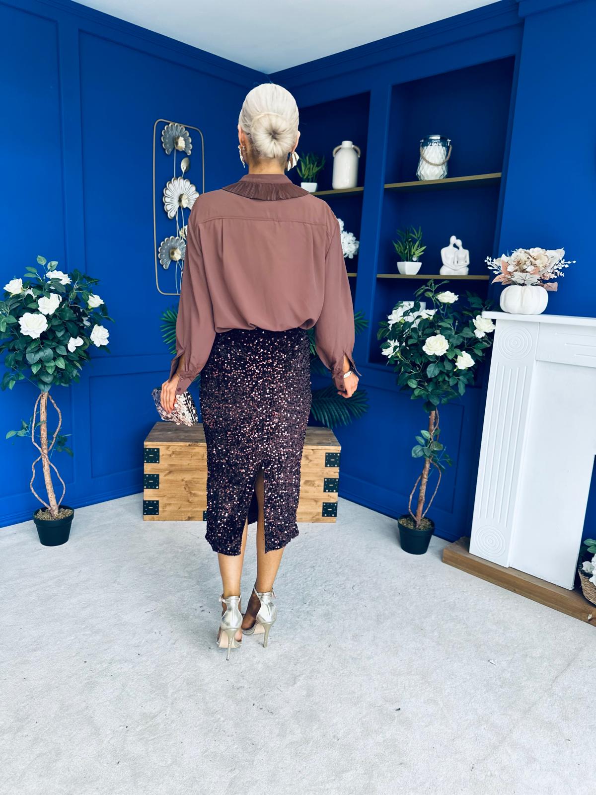 Laura Frill Detailed Blouse Coco