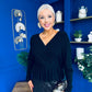 Jada Detailed Knit Jumper Black