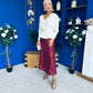 Jada Detailed Knit Jumper Cream