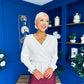 Jada Detailed Knit Jumper Cream