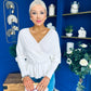 Jada Detailed Knit Jumper White