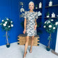 Ailish Puff Sleeve Jacquard Mini Dress PRE ORDER Arriving Oct 15