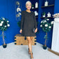 Georgia Leopard Cord Mini Shift Dress
