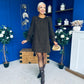 Georgia Leopard Cord Mini Shift Dress
