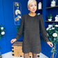Georgia Leopard Cord Mini Shift Dress