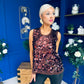 Kloe Large Sequin Top Coco