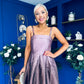 Danni Bandeau Midi Dress Ombre Lilac