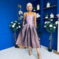 Danni Bandeau Midi Dress Ombre Lilac
