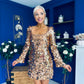 Anita Occasion Sequin Mini Dress Gold