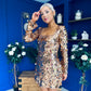 Anita Occasion Sequin Mini Dress Gold