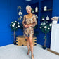 Anita Occasion Sequin Mini Dress Gold