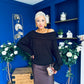Tia Off Shoulder Knit Jumper Coco