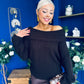 Tia Off Shoulder Knit Jumper Coco