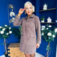 Ryan Cord Mini Shift Dress Coco