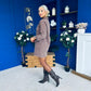 Ryan Cord Mini Shift Dress Coco