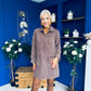 Ryan Cord Mini Shift Dress Coco