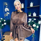 Macie Layered Mini Dress Coco