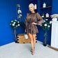 Macie Layered Mini Dress Coco