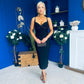 Sidney Embellished Occasion Dress Black