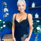 Sidney Embellished Occasion Dress Black