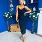 Sidney Embellished Occasion Dress Black