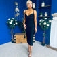 Sidney Embellished Occasion Dress Black