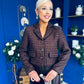 Camilla Detailed Tweed Jacket Chocolate