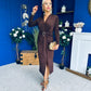 Ester Detailed Midi Dress Coco