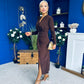 Ester Detailed Midi Dress Coco