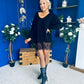 Sami Knitted Jumper Dress Black