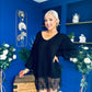 Sami Knitted Jumper Dress Black