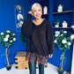 Sami Knitted Jumper Dress Chocolate