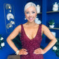 Barbara Sequin Mini Dress Wine