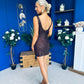 Barbara Sequin Mini Dress Coco