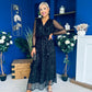 Kimmy Sequin Occasion Dress Black