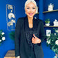 Yasmin Sequin Detail Blazer Black