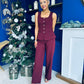 Jamie Waistcoat And Jo Trouser Wine