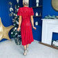 Berkley Sequin Occasion Dress Red
