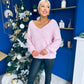 Jules Bow Detailed Jumper Pwr Pink