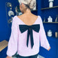 Jules Bow Detailed Jumper Pwr Pink
