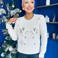 Ulana Sequin Detailed Jumper Cream