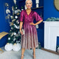 Sophie Ombre Sequin Occasion Dress