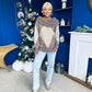 Grace Chunky Knit Jumper Taupe