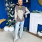 Grace Chunky Knit Jumper Taupe