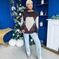 Grace Chunky Knit Jumper Coco