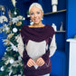 Grace Chunky Knit Jumper Burgundy