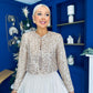 Dervla Gold Sequin Jacket Pre Order 10 Dec