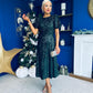 Berkley Sequin Occasion Dress Forest Pre Order 11 Dec